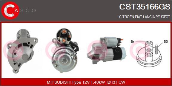 Démarreur CASCO SRL ref. CST35166GS