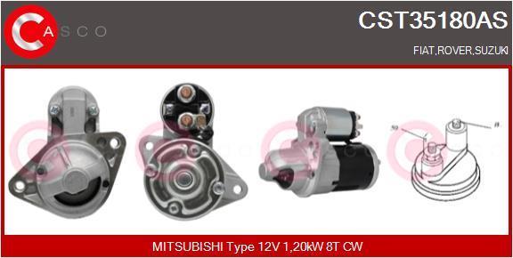 Démarreur CASCO SRL ref. CST35180AS