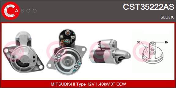 Motor de arranque CASCO SRL ref. CST35222AS