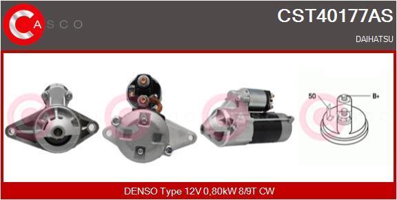 Motor de arranque (Arrancador) CASCO SRL ref. CST40177AS