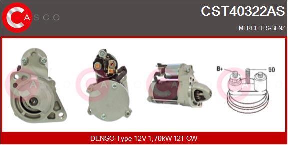 Démarreur CASCO SRL ref. CST40322AS