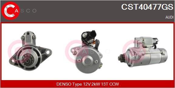 Motor de arranque (Arrancador) CASCO SRL ref. CST40477GS