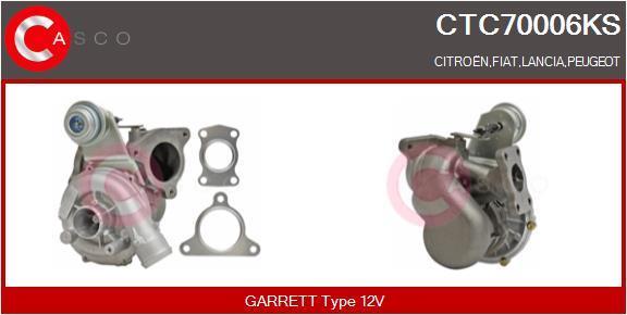Turbocompressor CASCO SRL ref. CTC70006KS