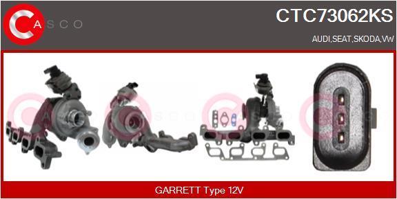 Turbocompresseur (Turbo) CASCO SRL ref. CTC73062KS