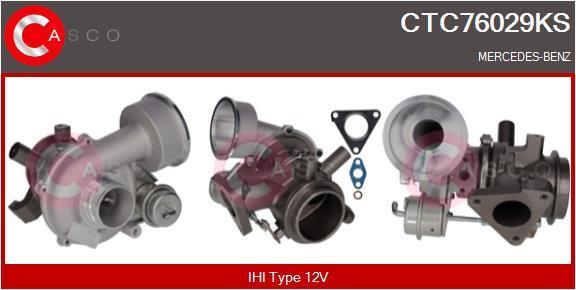 Turbocompresseur (Turbo) CASCO SRL ref. CTC76029KS