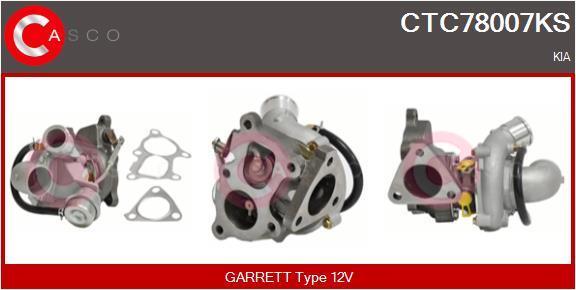 Turbocompresseur (Turbo) CASCO SRL ref. CTC78007KS