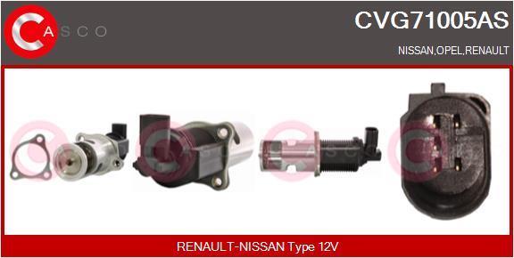 Vanne EGR CASCO SRL ref. CVG71005AS