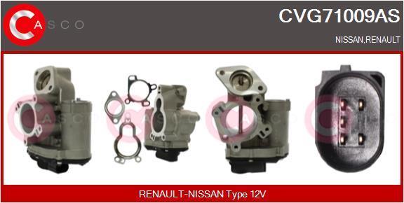 Vanne EGR CASCO SRL ref. CVG71009AS
