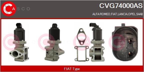 Vanne EGR CASCO SRL ref. CVG74000AS