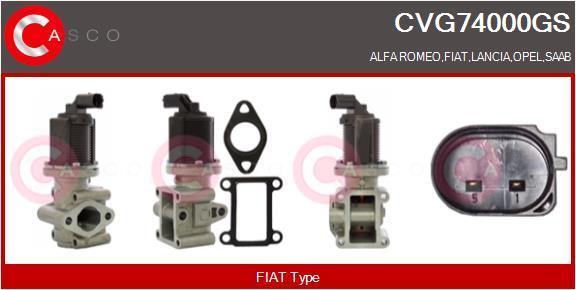 Vanne EGR CASCO SRL ref. CVG74000GS