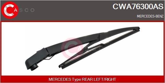 Bras d'essuie-glace, nettoyage des vitres CASCO SRL CWA76300AS