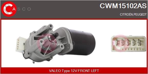 Moteur d'essuie-glace CASCO SRL ref. CWM15102AS