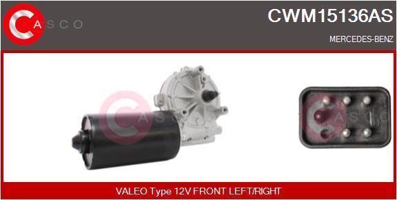 Moteur d'essuie-glace CASCO SRL ref. CWM15136AS