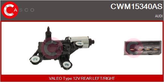 Motor del limpiaparabrisas CASCO SRL ref. CWM15340AS