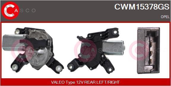Motor del limpiaparabrisas CASCO SRL ref. CWM15378GS