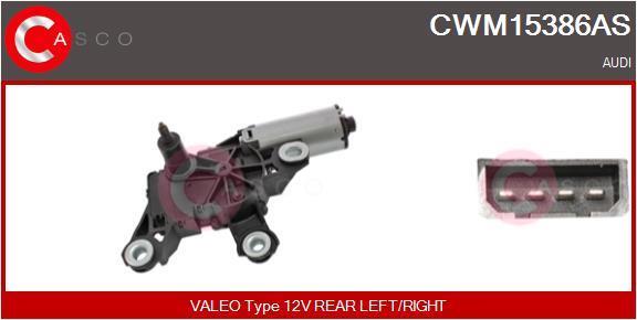 Motor del limpiaparabrisas CASCO SRL ref. CWM15386AS