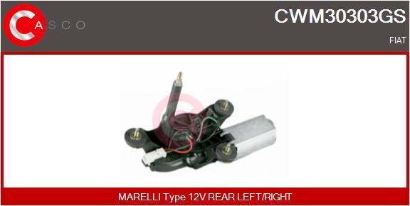 Moteur d'essuie-glace CASCO SRL ref. CWM30303GS