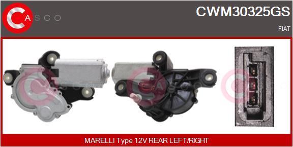 Motor del limpiaparabrisas CASCO SRL ref. CWM30325GS