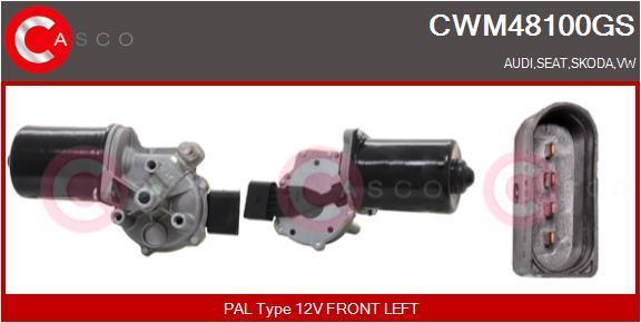 Moteur d'essuie-glace CASCO SRL ref. CWM48100GS