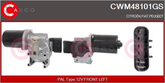 Moteur d'essuie-glace CASCO SRL ref. CWM48101GS