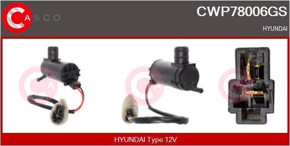 Pompe de lave-phares CASCO SRL ref. CWP78006GS