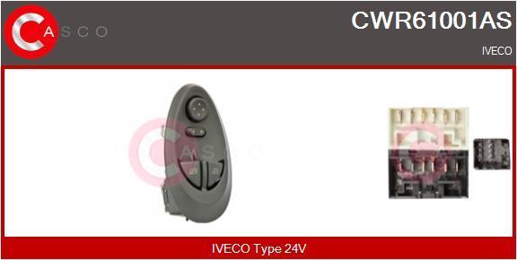 Interruptor, elevalunas CASCO SRL ref. CWR61001AS