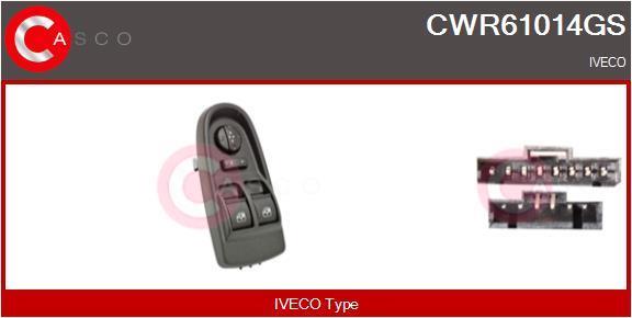 Interruptor, elevalunas CASCO SRL ref. CWR61014GS