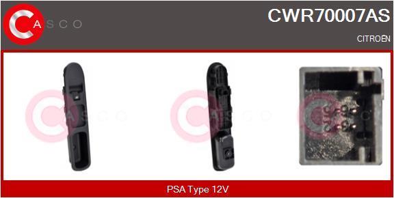Interruptor, elevalunas CASCO SRL ref. CWR70007AS