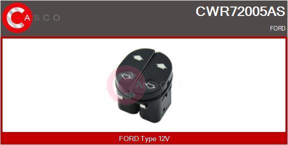 Interruptor, elevadores dos vidros CASCO SRL ref. CWR72005AS