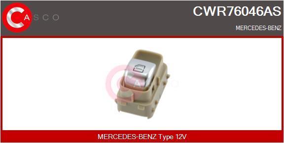 Interruptor, elevadores dos vidros CASCO SRL ref. CWR76046AS