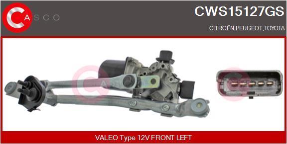 Sistema de lavado de faros CASCO SRL ref. CWS15127GS
