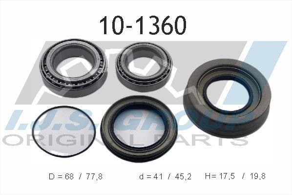 Roulement de roue IJS ref. 10-1360