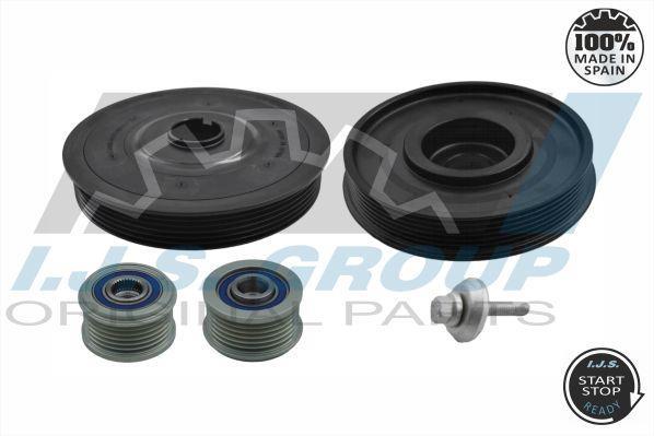 IJS Kit de poulies, vilebrequin (Ref: 17-1020KSETA)