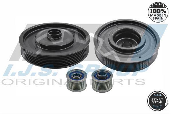 Kit poleas, cigüeñal (Rueda libre, cigüeñal) IJS ref. 17-1031KIT