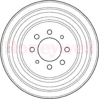 Tambour de frein BENDIX ref. 329108B
