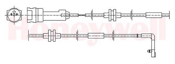 Contacteur de témoin d'usure (Témoin d'usure plaquettes) BENDIX ref. 581373B