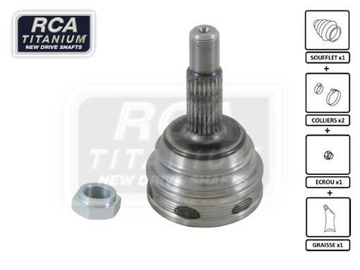 Joint homocinétique, transmission RCA France ref. AV89