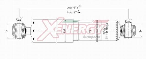 Amortisseurs XENERGY ref. X022445