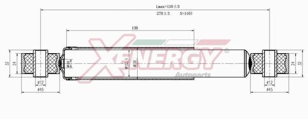 Amortisseurs XENERGY ref. X027342