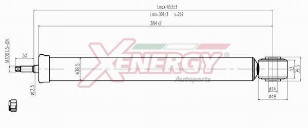 Amortecedores de choque XENERGY ref. X032348
