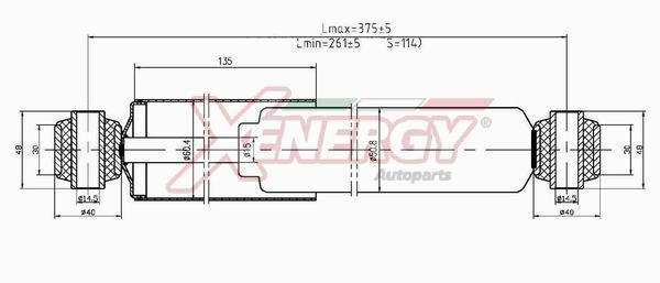 Amortecedores de choque XENERGY ref. X056345