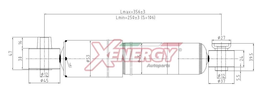 Amortecedores de choque XENERGY ref. X087349