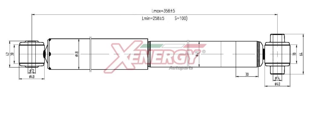 Amortisseurs XENERGY ref. X110441