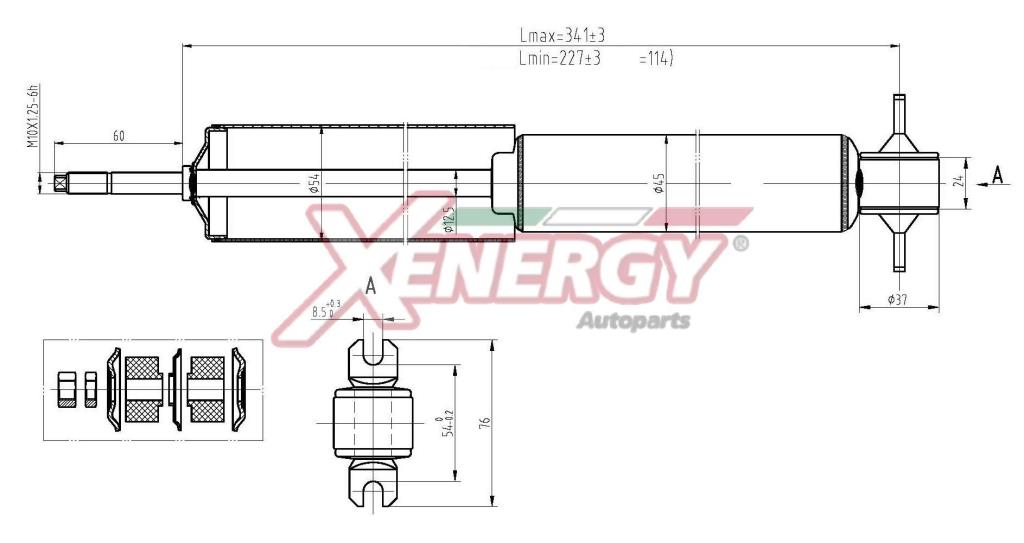 Amortisseurs XENERGY ref. X119344