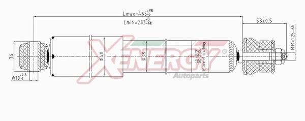 Amortecedores de choque XENERGY ref. X135443
