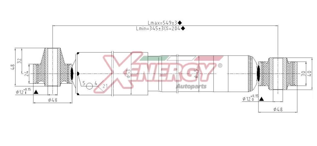 Amortisseurs XENERGY ref. X149349