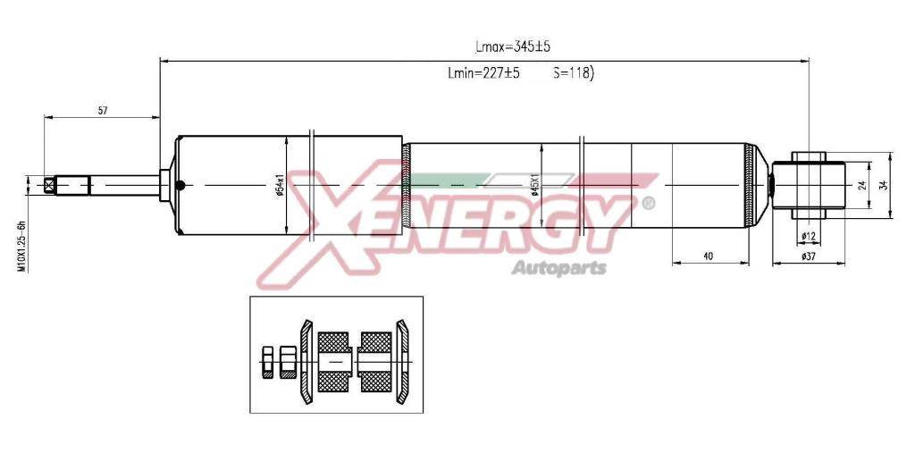 Amortisseurs XENERGY ref. X150444
