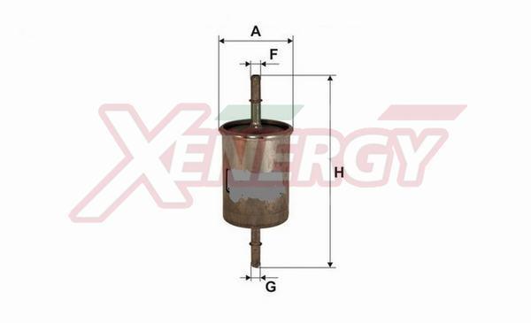 Filtro de combustível XENERGY ref. X1510236