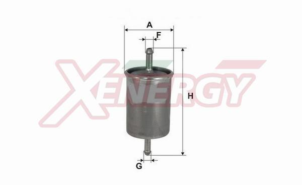 Filtre à carburant (Filtre à gasoil) XENERGY ref. X1510424