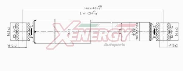 Amortecedores de choque XENERGY ref. X153343